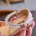 thumbnail image 3 of Summer Bow Pearl Soft Bottom Girls Princess Sandals for 1 2 3 4 5 67 8 9 10 11 12 years old kids, 3 of 6