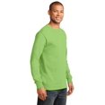 thumbnail image 4 of Port & Company Tall Long Sleeve Essential Tee-4XLT (Lime), 4 of 6