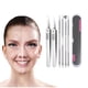 thumbnail image 4 of Xihbxyly Kit de Eliminación de Puntos Negros, Extractores Profesionales de Acero Inoxidable, Mango Antideslizante, Estuche Portátil, Rutina de Cuidado de La Piel, Artículos Esenciales de Belleza para, 4 of 6