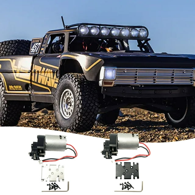 VONKY Parts Of Remote Control Car For Kids RC Car S Performance With Center Gearboxes Center Gearboxes Seat Metal Barrage black 1Set