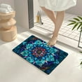 thumbnail image 4 of Autua Amanda Sage Flowers Sacred Geometry Home Fast Absorption Rug 24x16in, 4 of 5