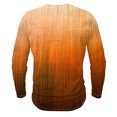 thumbnail image 3 of VBTAPA Big and Tall Henley Shirt for Men Gradient Color Long Sleeve Button T-shirt Slim Fit Collarless Golf Shirts Prime Deals Clearance Orange XL, 3 of 5