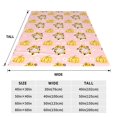 thumbnail image 3 of Fuzoiu Watercolor Gnomes Print Ultra-Soft Micro Fleece Blanket,All Seasons Flannel Throw, Lightweight Blanket for Bed, Sofa, Couch, Movie Night, Camping, and Travel-50"x40", 3 of 7