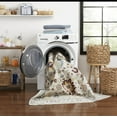 thumbnail image 5 of Everwash Treasure Lina Traditional Medallion Machine Washable Indoor Area Rug, Ivory/Red, 6'6"x9'2", 5 of 8