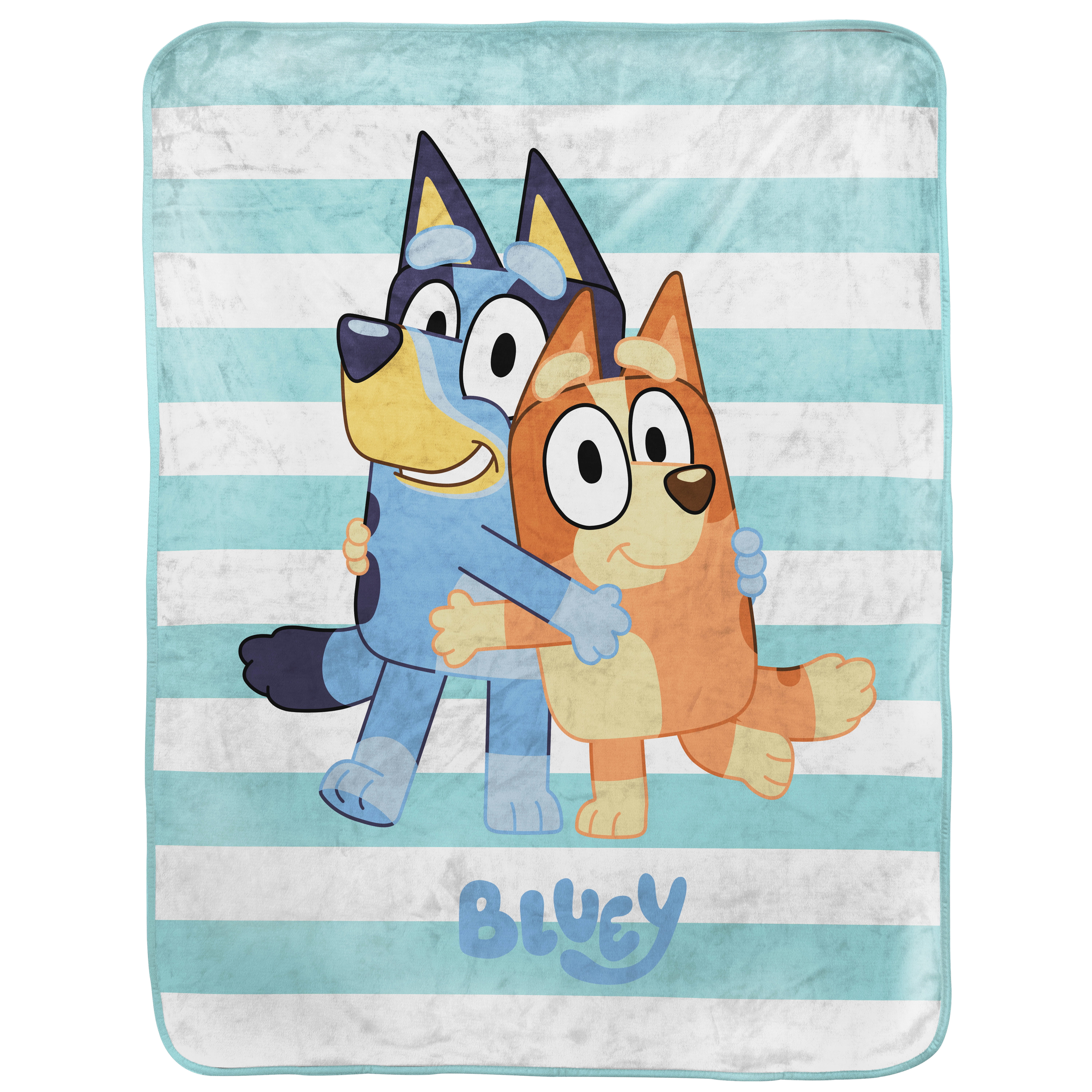 Bluey Jeté en Molleton au Toucher Soie 102 cm x 127 cm