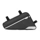 thumbnail image 3 of Bolsa triangular para cuadro de bicicleta, ideal para teléfono, billetera, llaves y herramientas. Negro, 3 of 9