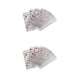 thumbnail image 4 of Matsuzay 6 Sheet Kawaii Cute Fat Rabbit Album Decor Scrapboking Transparent Stickers estilo A 2Conjunto, 4 of 6