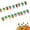 F, variant on 50 Pack Drink Umbrellas Cocktail Picks,Colorful Paper Cocktail Umbrellas for Drinks Garnish,Hawaiian Party Decorations & Cupcake Toppers