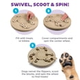 thumbnail image 4 of Outward Hound by Nina Ottosson Dog Worker Treat Puzzle Enrichment Toy, Level 3 Advanced, Tan, 4 of 8