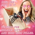 thumbnail image 4 of Rubber Spider Prank Box, Funny Wooden Spider Surprise in a Box,Pranks Stuff Toys [up version], 4 of 5