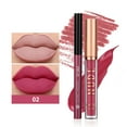 thumbnail image 2 of Xihbxyly Set de Labiales Mate, Delineador de Labios de Doble Punta y Tinte Labial Aterciopelado, Color Cómodo y Duradero, Perfecto para La Oficina o Fiesta, Regalo Ideal para Amigos y Familiares., 2 of 3