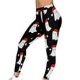 thumbnail image 6 of Gamivast Yoga Pants Women Christmas Holiday High Waist Workout Leggings Stretchy Tummy Control Printed Pants Casual Butt Lifting Leggings Winter Trendy Holiday Costumes, 6 of 6