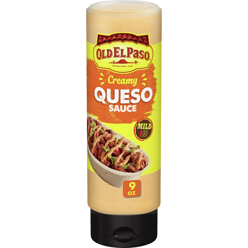 Old El Paso Creamy Queso Squeeze Sauce, 9 oz