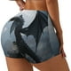 thumbnail image 1 of Fotbe Valley Gray Dragon Shorts Sin Costuras – Shorts Deportivos de Cintura Alta para Mujer, Elásticos para Gimnasio, Yoga, Running o Ciclismo-Large, 1 of 8