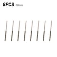 thumbnail image 1 of 0.8mm-2.5mm Coated Tipped Drill Bit for Glass Jewelry Stone Tile, 1 of 4