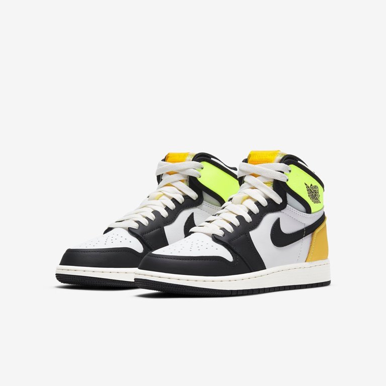 GS) Air Jordan 1 Retro High OG 'Volt / Gold' (2021) 575441 GS) Air Jordan 1 Retro High OG 'Volt / Gold' (2021) 575441