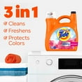 thumbnail image 3 of Tide + Downy Liquid Laundry Detergent, April Fresh 150 fl. oz., 110 loads, 3 of 8