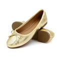 thumbnail image 2 of Women's Cushioned Insole Classic Bow Tie Ballerina Flat, 2 of 4
