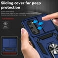 thumbnail image 4 of for Samsung Galaxy S20 Case with Camera Lens Cover HD Screen Protector, Dual Layer Military-Grade Drop Tested Magnetic Ring Holder Kickstand Protective Phone Case for Samsung Galaxy S20 5G (Navy Blue), 4 of 9