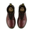 thumbnail image 4 of Dr. Martens Unisex 1460Z DMC 8 Lace Up Cherry Red Smooth Leather Boots Shoes Doc, 4 of 8