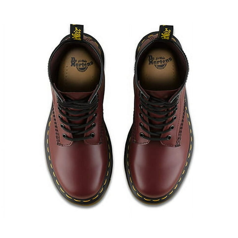 Dr. Martens Unisex 1460Z DMC 8 Lace Up Cherry Red Smooth Dr. Martens Unisex 1460Z DMC 8 Lace Up Cherry Red Smooth