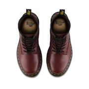 Dr. Martens Unisex 1460Z DMC 8 Lace Up Cherry Red Smooth Leather Boots Shoes Doc