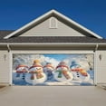 thumbnail image 1 of Large Christmas Garage Door Banner for Outdoor Holiday Decorations Make Festive Statement This Season, 1 of 6