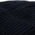 thumbnail image 4 of Ribbed Beanie Thick Cuffed Ski Hat Skully Winter Ski Cap, 4 of 5