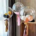 thumbnail image 4 of 30pcs 8/10/12/16/18/20/24/36 inch Transparent Bobo Balloon Clear Bubble Balloon For Wedding Birthday Party Decoration, 4 of 7