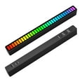 thumbnail image 3 of Mistaha RGB Sound Control Rhythm Lights 3 PCS 32 LED 18 Colors Audio Spectrum Mode 5 Levels of Speed 4 Levels of Brightness TYPE-C USB Portable Voice Activated Light for Car Gaming Room Decoration, 3 of 8