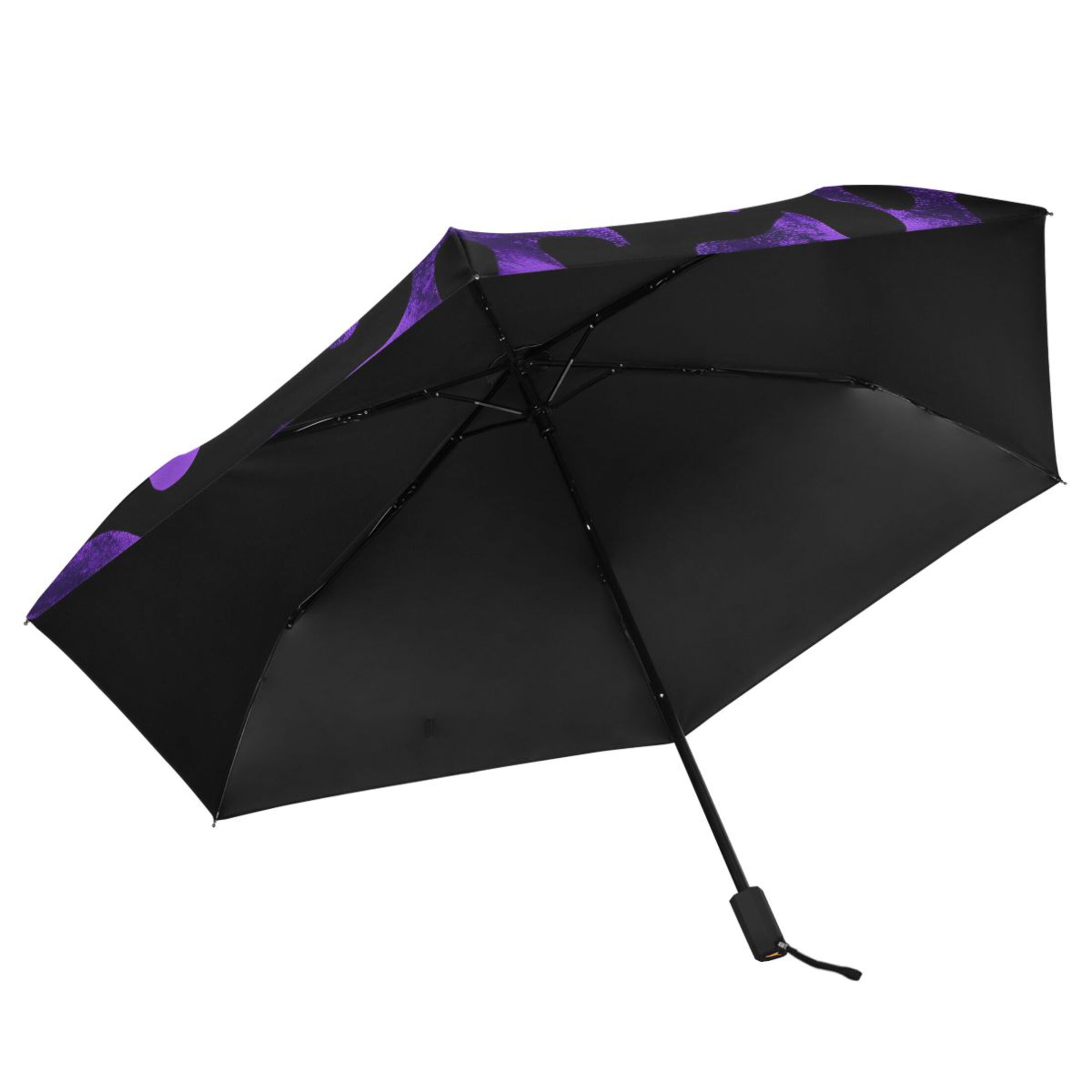 ALAZA Leopard-a2 Pattern UPF 50+ Compact Folding Umbrella for Rain Travel Umbrella Packable