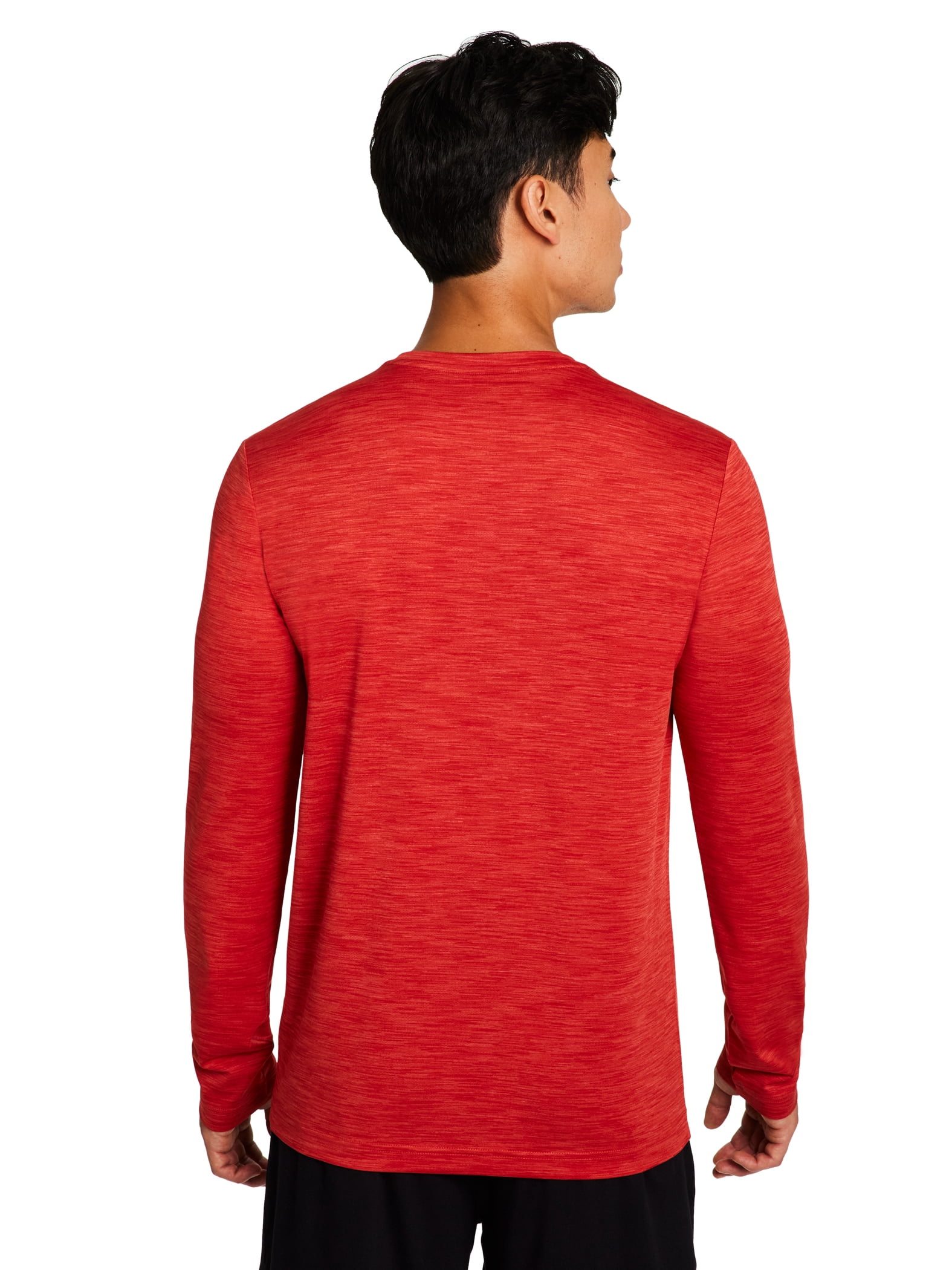 Reebok Mens and Big Mens Stride Performance Long Sleeve Shirt, Sizes XS-5XL