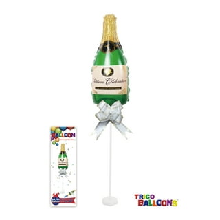 PARTY Word Shaped Foil Balloon Set, includes Streamers, 39.5in x 20in