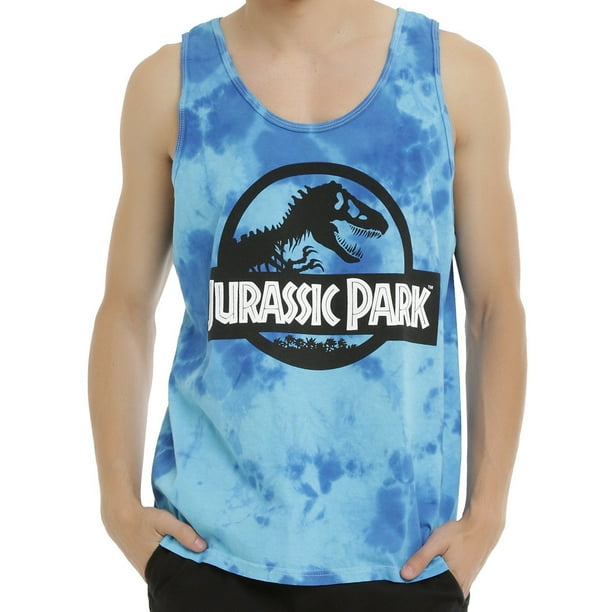 tie dye jurassic park shirt