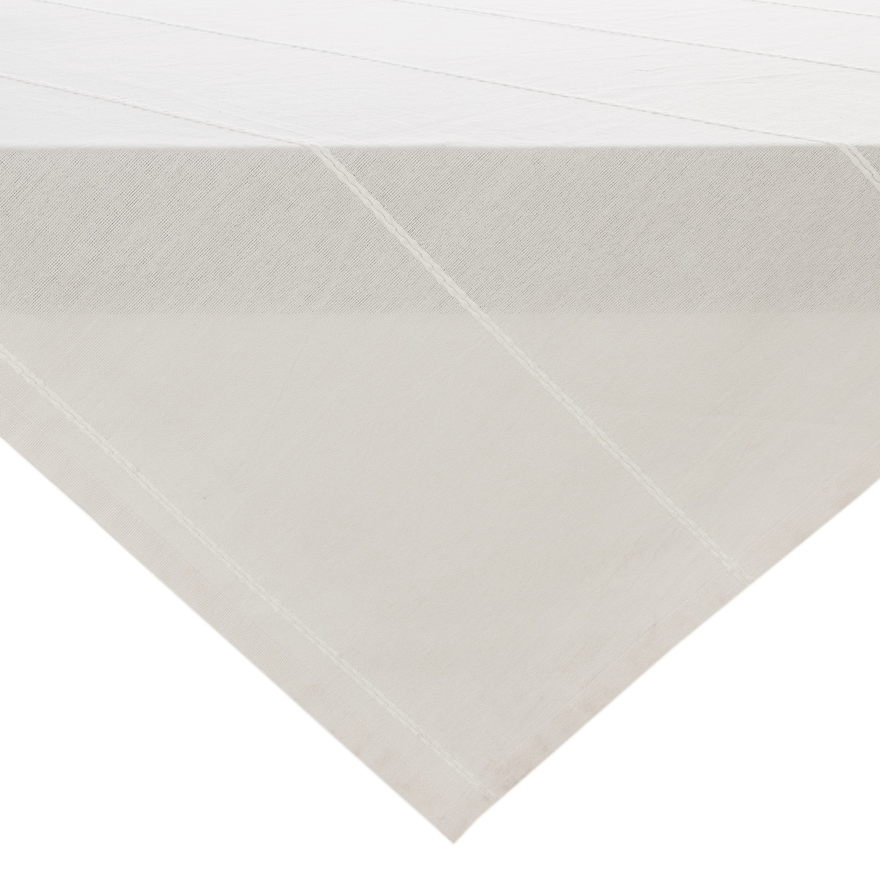 Better Homes & Gardens Stripe Tablecloth, 60" x 84", Beige photo 3