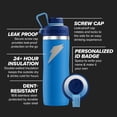 thumbnail image 2 of Botella de agua Gatorade 'Overtime' de acero inoxidable 650 ml, 2 of 6