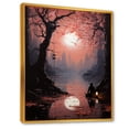thumbnail image 2 of Designart "Meditation Pose in Divine Sanctuary III" Spiritual Framed Wall Art - Global Pink Meditation Entryway Framed Wall Art, 2 of 6
