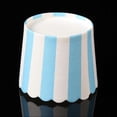 thumbnail image 2 of 50PCS Blue and White Stripes Paper Cup Cupcake Wrappers Baking Packaging Cup Heat Resistant Cupcake Cups, 2 of 3