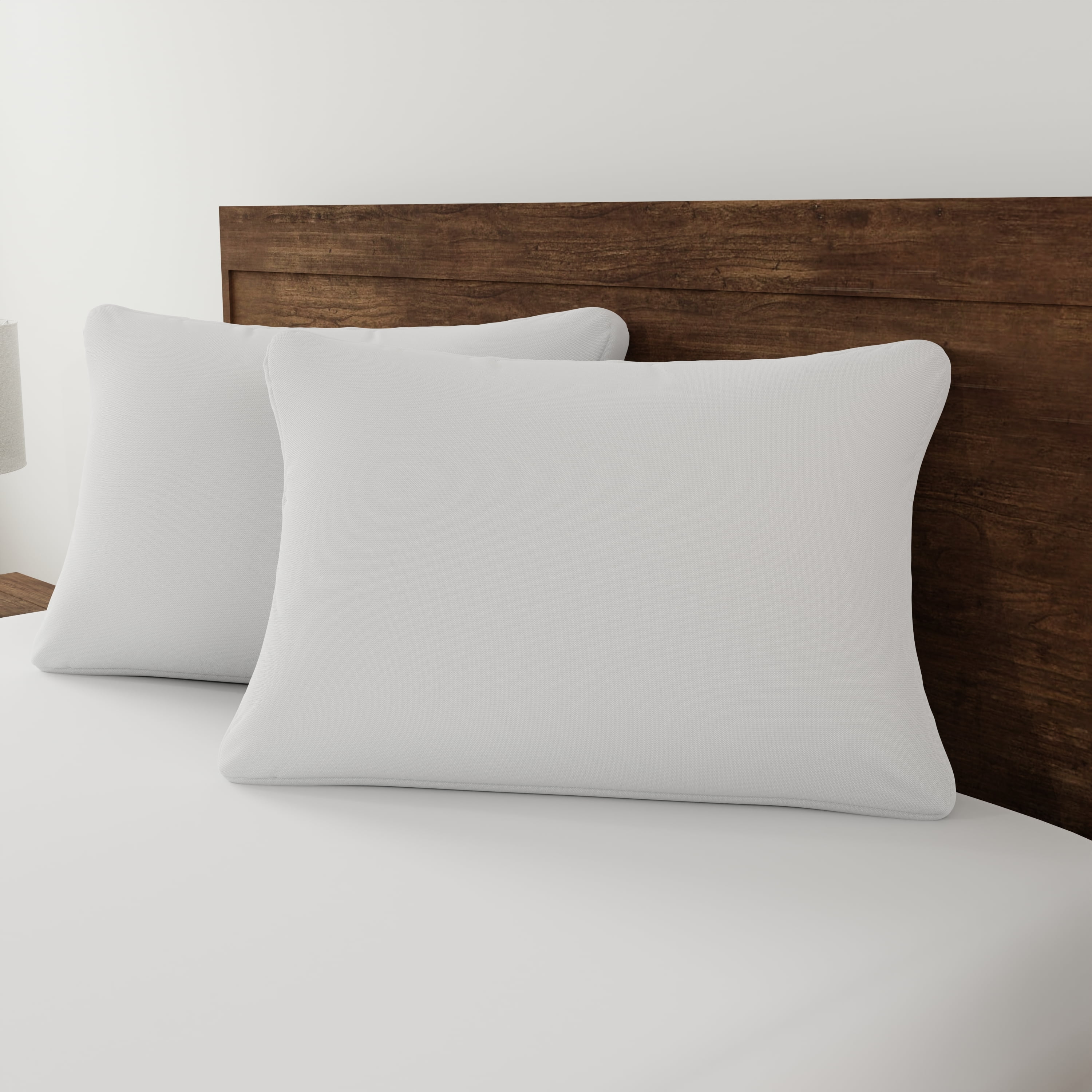 Mainstays Overstuffed Extra Firm Support Bed Pillow, 2pk, Mainstays Extra Firm Pillow