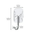 thumbnail image 2 of Ganchos de pared MOVELYST 15 ganchos pequeños con 30 tiras adhesivas, 2 of 8