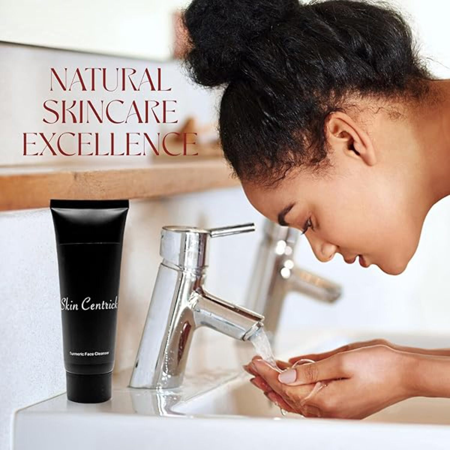Hydrating Facial Cleanser - Turmeric Face Wash for Dry and Sensiive Skin