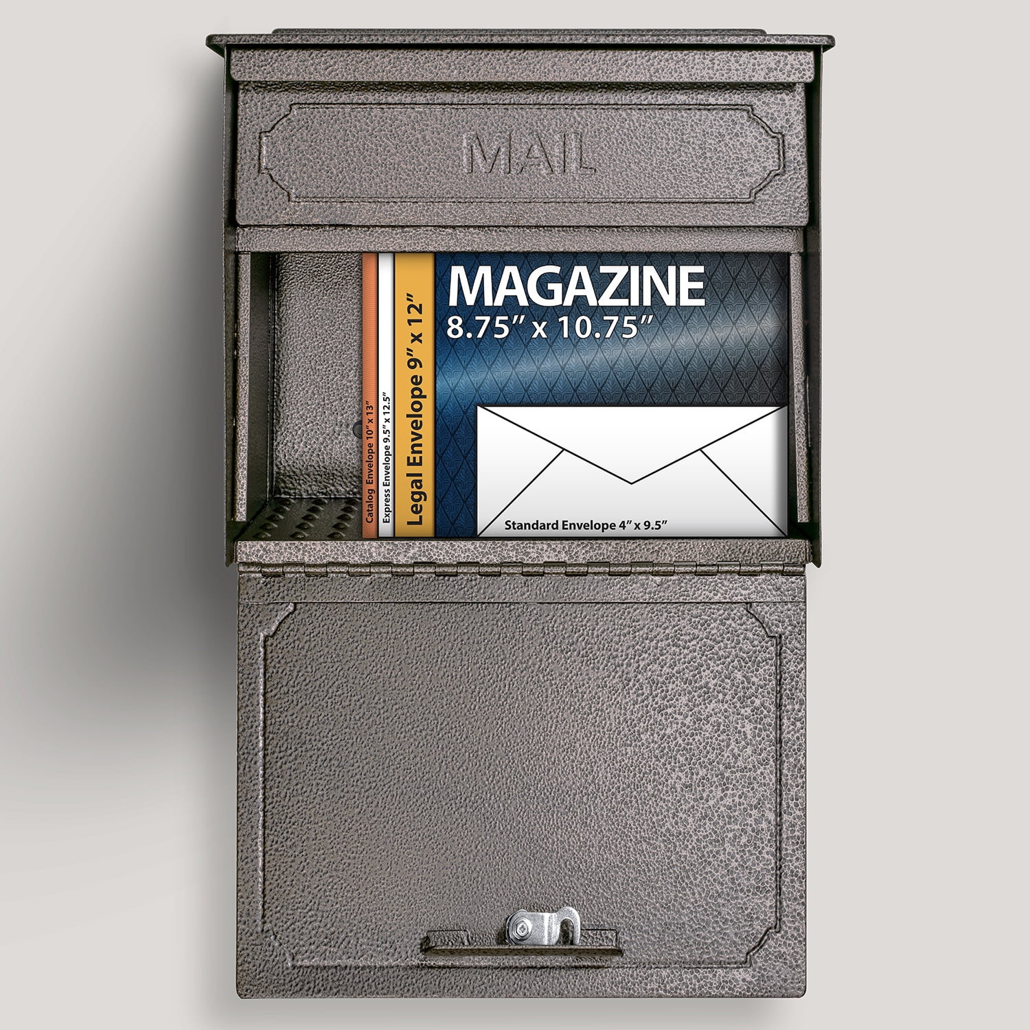 Mail Boss Townhouse Locking Security Mailbox