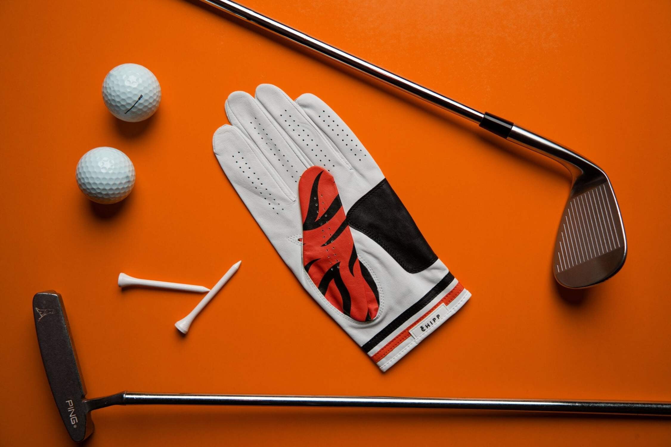 Tiger Golf Glove | Premium Cabretta Leather & Supportive Palm Pad