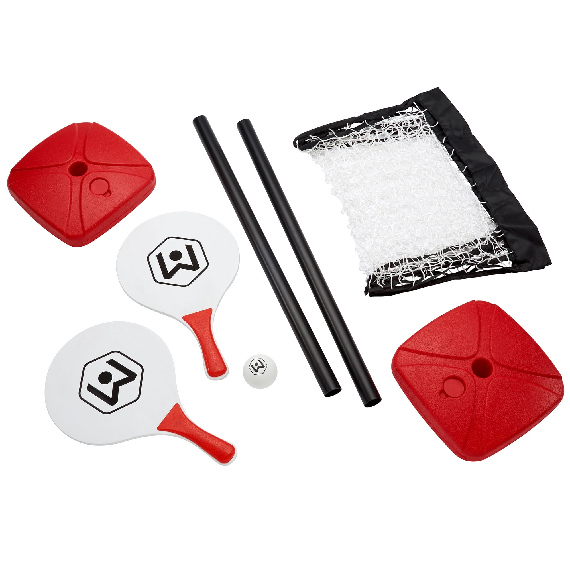 Wicked Big Sports: Paddle Battle Set - Oversized Ping Pong & Pickleball Outdoor Game Kit, 2 Players, Sports Activity For Yard-Beach-Park-Tailgating