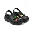 thumbnail image 3 of Minecraft Unisex Kids Black Character Face Clogs (3 UK Child), 3 of 6