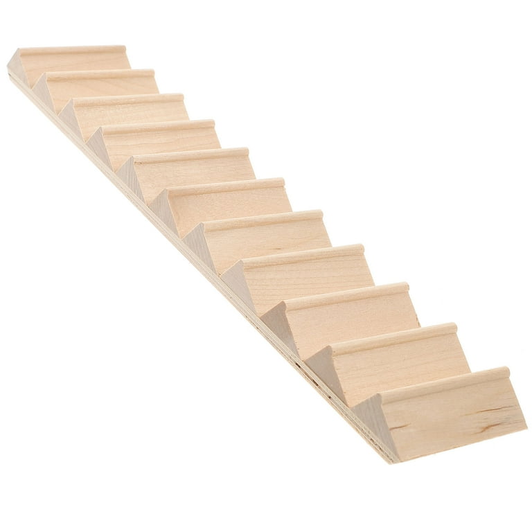 LEORX Mini Furniture Staircase Dollhouse Model Miniature for