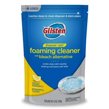 Glisten Disposer Care Foaming Cleaner, Lemon Scent, 6 Pack, 24 Use