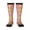 2 Black-1, variant on Avocado And Sun print thigh-high socks, crafted for both men and women with a stretchy, high-opaque design perfect for daily wear