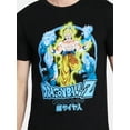 thumbnail image 4 of Dragon Ball Z Men's and Big Men's Graphic Tee with Short Sleeves, Sizes S-3XL, 4 of 5