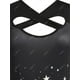 thumbnail image 3 of Vestido Talla Extra Estampado Reno Cruzado Luna Rosegal  Vestidos Estampados Tallas Grandes, 3 of 5